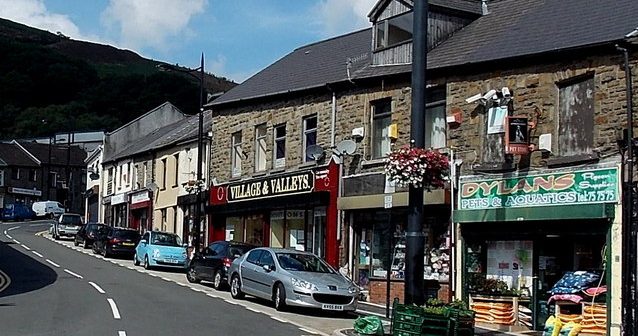 Is The Rhondda Fach a nice place to live or is The Rhondda Fach rough?