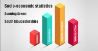 Socio-economic statistics for Avening Green, South Gloucestershire