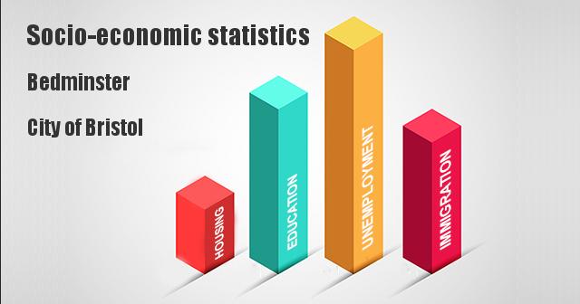Socio-economic statistics for Bedminster, City of Bristol
