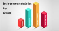 Socio-economic statistics for Bryn, Gwynedd