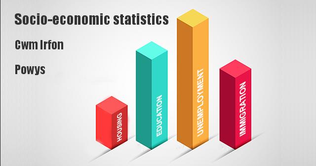 Socio-economic statistics for Cwm Irfon, Powys