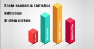 Socio-economic statistics for Hollingdean, Brighton and Hove