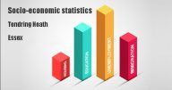 Socio-economic statistics for Tendring Heath, Essex